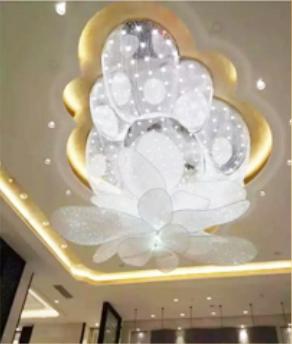 現(xiàn)代大型酒店燈
