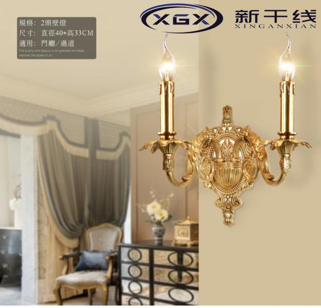  阿布魯佐法式全銅純銅吊燈 簡美式藝術(shù)銅吊燈 簡歐客廳臥室吊燈2014.7